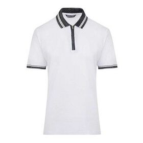 Hatemoğlu Regular Fit %100 Pamuk Polo Yaka Beyaz Erkek T-shirt