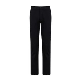 Hatemoğlu Siyah Desenli Regular Fit Kanvas Pantolon