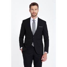 Hatemoğlu Siyah Slim Fit Takım Elbise
