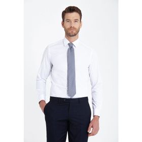 Hatemoğlu Somon Slim Fit Desenli Gömlek