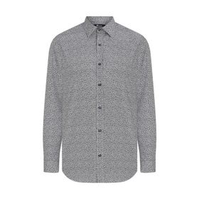 Hatemoğlu Somon Slim Fit Desenli Gömlek