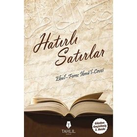 Hatırlı Satırlar İmam Cemaleddin Ebul Ferec