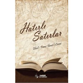 Hatırlı Satırlar İmam Cemaleddin Ebul Ferec