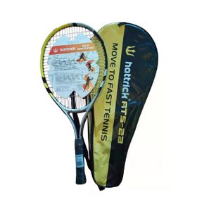 Hattrick ATS23 23 inç 215 gr Sarı Siyah Junior Tenis Raketi