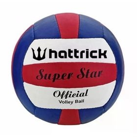 Hattrick Superstar No: 5 Kırmızı Lacivert Beyaz Voleybol Topu