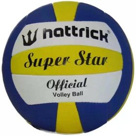 Hattrick Superstar No: 5 Sarı Lacivert Beyaz Voleybol Topu