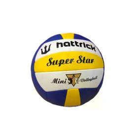 Hattrick Superstar Sarı Lacivert Beyaz Mini Voleybol Topu