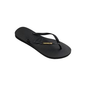 Havaianas 4119875 Slim Logo Metallic Siyah Kadın Terlik
