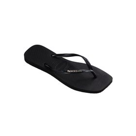 Havaianas 4148257-2976 Siyah Square Logo Metallic Black Silver Kadın Terlik
