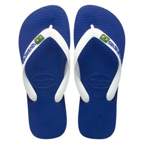 Havaianas Brasil Logo Naval Blue Erkek Terlik