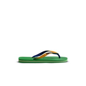 Havaianas Brasil Mix 4123206-1985 Yeşil-Lacivert Unisex Terlik