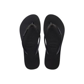 Havaianas Siyah Slim Flatfrom Sparkle Kadın Terlik