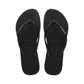 Havaianas Slim Glitter II 4146975-1069 Siyah Simli Kadın Terlik