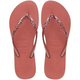 Havaianas Slim Glitter II 4146975-1121 Kiremit Kadın Terlik