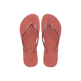 Havaianas Slim Glitter II 4146975-1121 Kiremit Kadın Terlik