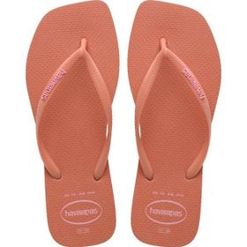 Havaianas Slim Square Logo Pop Up 4148959-9259 Pembe Kadın Terlik
