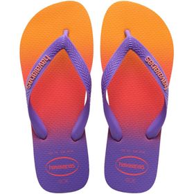 Havaianas Top Fashion Mavi Turuncu Renk Parmak Arası Kadın Terlik