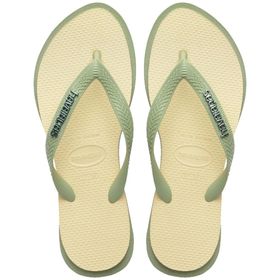 Havaianas Top Point Fusion 4150172-2035 Yeşil-Krem Kadın Terlik