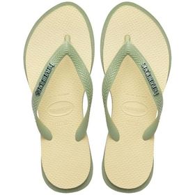 Havaianas Top Point Fusion 4150172-2035 Yeşil-Krem Kadın Terlik