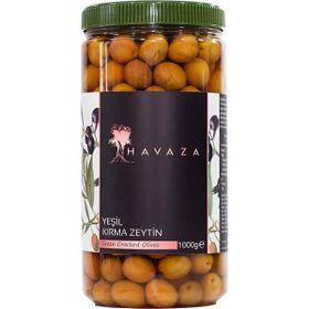 Havaza Yeşil Kırma Zeytin - 1000 gr