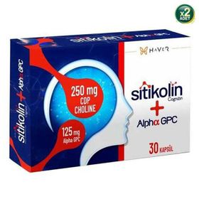 Haver Sitikolin Cognizin Alpha GPC 2x30 Kapsül