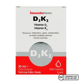 Haver Vitamin D3K2 30 Tablet