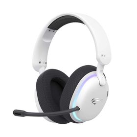 Havit Gamenote Fuxi-H7 Beyaz RGB Kablosuz Gaming Oyuncu Kulaklığı