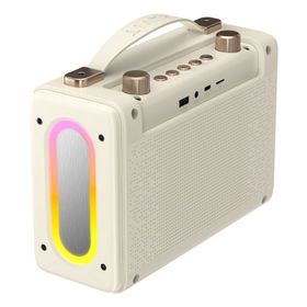 Havit SK823BT Mikrofonlu Bej Retro Tasarım Bluetooth Hoparlör