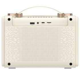 Havit SK823BT Mikrofonlu Bej Retro Tasarım Bluetooth Hoparlör