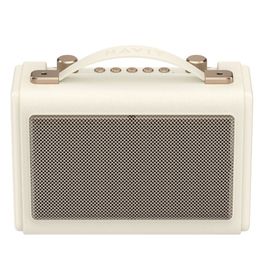 Havit SK823BT Mikrofonlu Bej Retro Tasarım Bluetooth Hoparlör