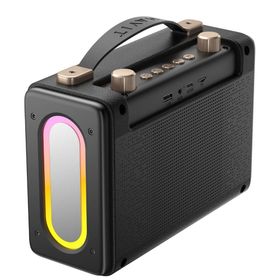Havit SK823BT Mikrofonlu Siyah Retro Tasarım Bluetooth Hoparlör