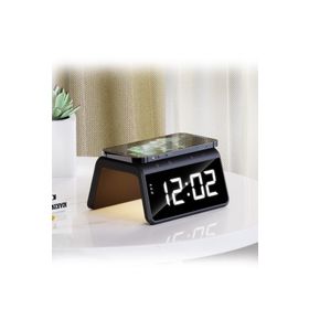 Havit W320 15W Hızlı Wireless Şarj Saat ve Gece Lambası