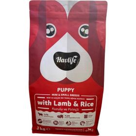Havlife Kuzulu 3 kg Küçük Irk Yavru Köpek Maması