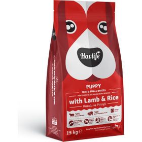 Havlife Kuzulu ve Pirinçli Mini ve Küçük Irk Yavru 15 kg Köpek Maması