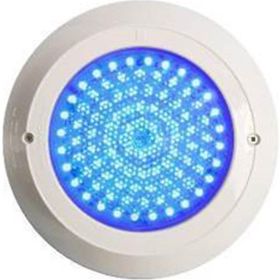 Havuzhane Sıva Üstü Slim Flat Midi Mavi 12W/12V 16 cm Çap 20 cm Yükseklik Havuz Lambası