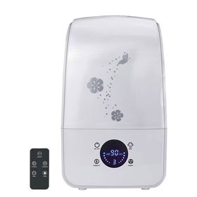 Havvaca HD-1350B Ultrasonik Soğuk Buhar Makinesi Uzaktan Kumandalı Beyaz Hava Nemlendirici