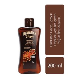 Hawaiian 200 ml Tropic Tropical Tanning Coconut Bronzlaştırıcı Yağ