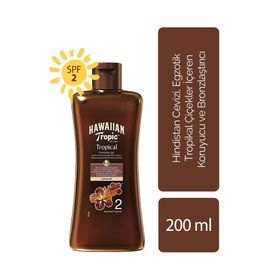 Hawaiian 200 ml Tropic Tropical Tanning Coconut Bronzlaştırıcı Yağ