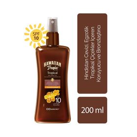 Hawaiian Spf10 200 ml Tropic Bronzlaştırıcı Yağ Spreyi