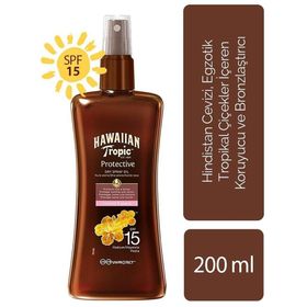 Hawaiian Tropic Protective Dry spf 15 200 ml Spray Oil