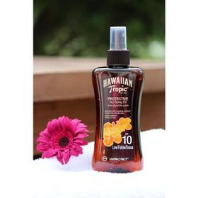 Hawaiian Tropic Protective Dry Spray Oil 200 ml Bronzlaştırma Yağı