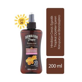Hawaiian Tropic Protective Oil Spf 8 200 ml Bronzlaştırıcı Yağ