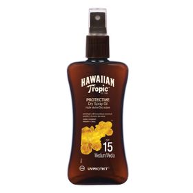 Hawaiian Tropic SPF 15 200 ml Dry Spray Oil Bronzlaştırma Yağı
