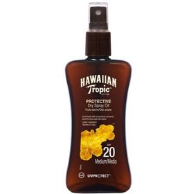 Hawaiian Tropic SPF 15 200 ml Dry Spray Oil Bronzlaştırma Yağı