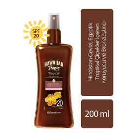 Hawaiian Tropic SPF20 200 ml Güneş Yağı