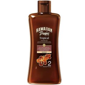 Hawaiian Tropic Tanning Oil 200 ml Spf2 Güneş Yağı