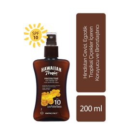 Hawaiian Tropic Tropical Coconut Tanning spf 4 Güneşten Koruyucu Bronzlaştırma Yağı