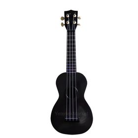Hawiian Siyah Soprano Ukulele