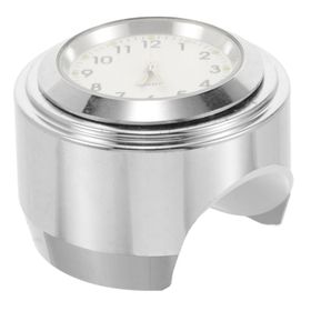 HAWILLOSCH Su Geçirmez Kadranlı Motosikletler Için Kurulumu Kolay ve Hava Koşullarına Dayanıklı Gidon 22-25 mm Motosiklet Saati
