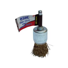 Hawk 10139 25 mm Sarı Telli Pimli Kalem Fırça